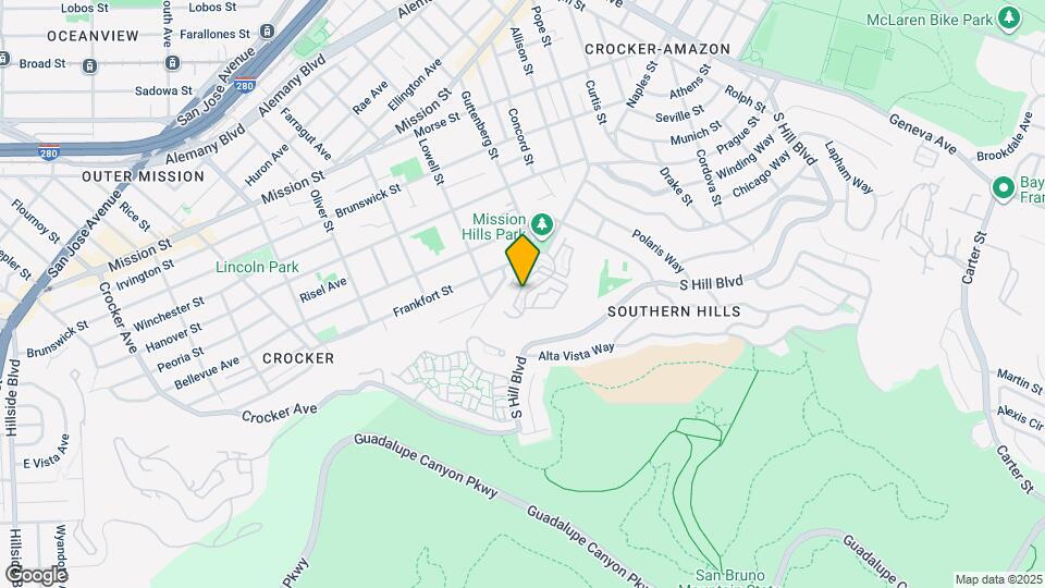 1026 San Luis Cir Map and Location Details