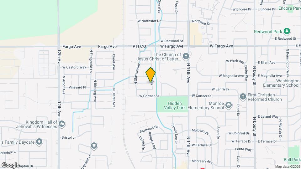 2266 Ranier Way Map and Location Details