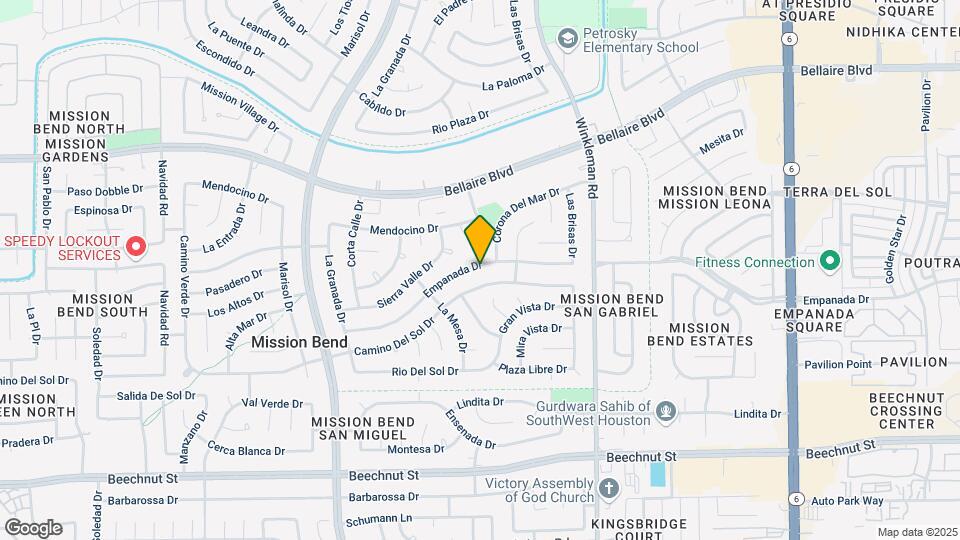15411 Empanada Dr Map and Location Details