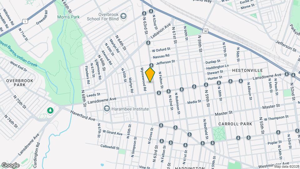 814 N 63rd St Map and Location Details