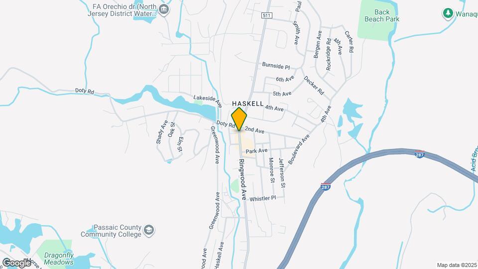 1099 Ringwood Ave Map and Location Details