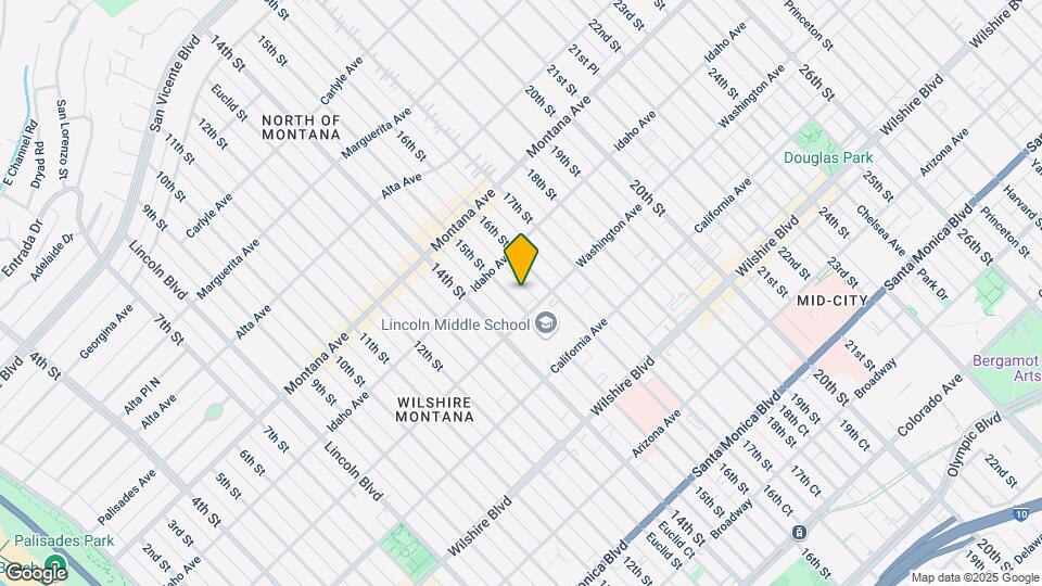 939 15th St Map and Location Details