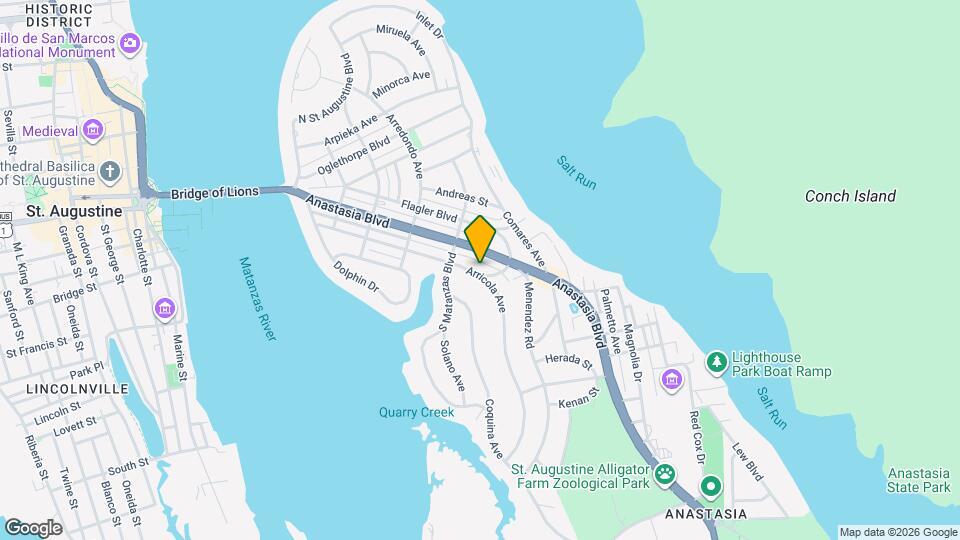 414 Arricola Ave Map and Location Details