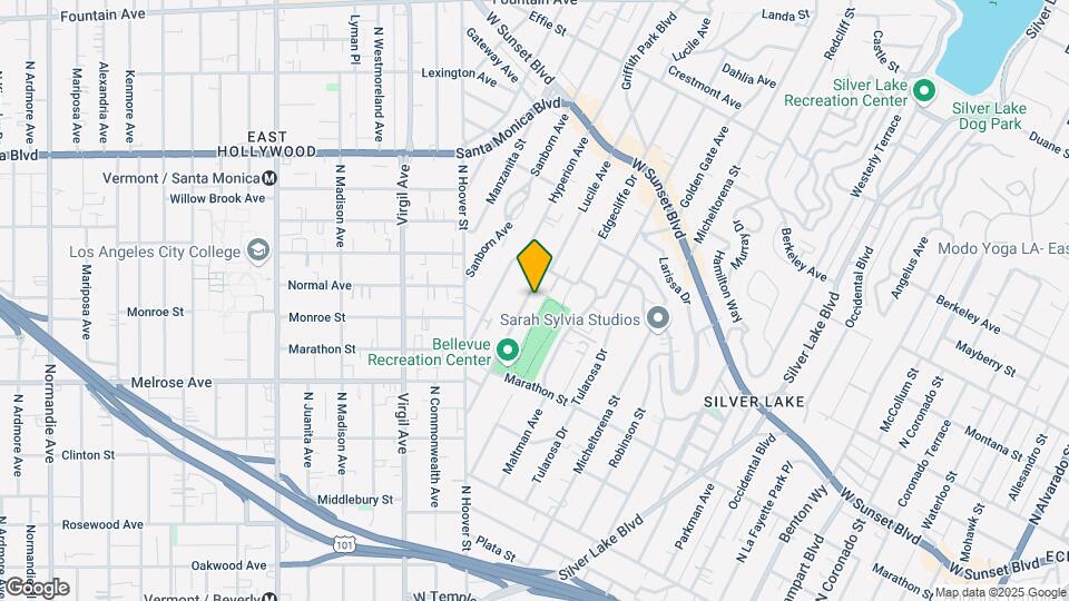 936 Lucile Ave Mapa y Detalles de la Ubicación