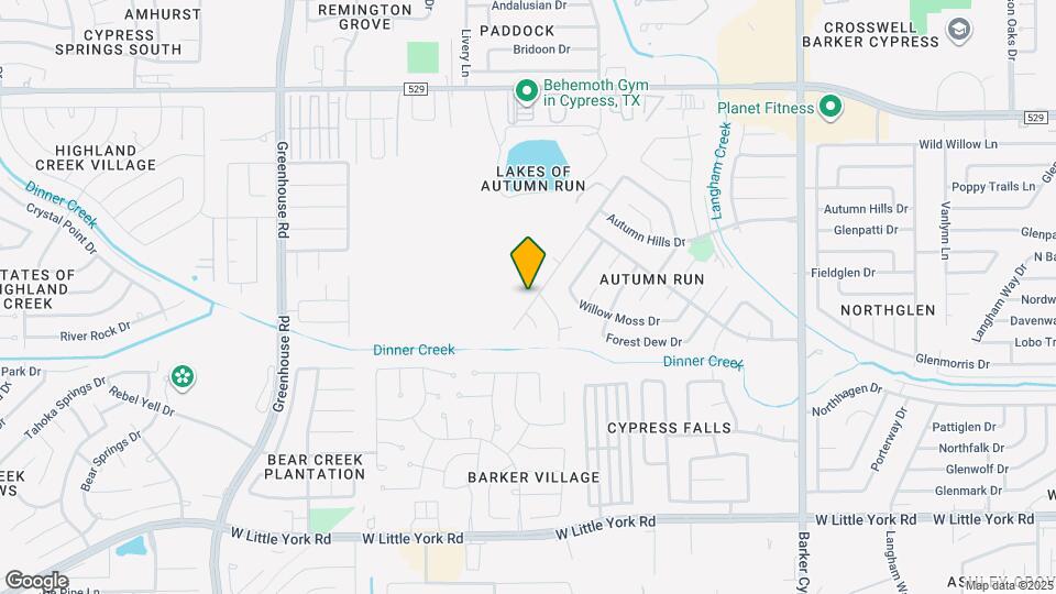 6515 Autumn Thistle Dr Map and Location Details