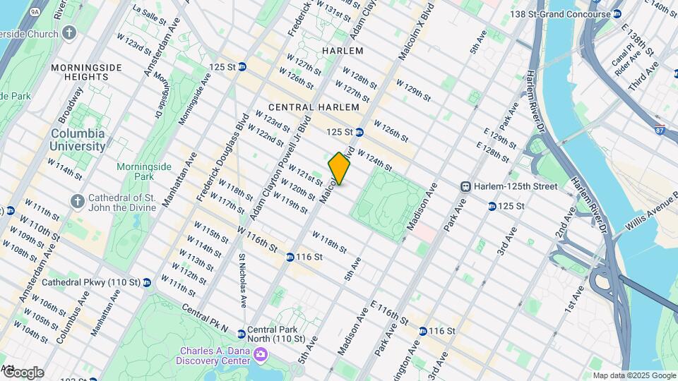 21 W 121st St Map and Location Details