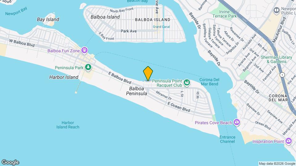 1411 E Bay Ave Mapa y Detalles de la Ubicación