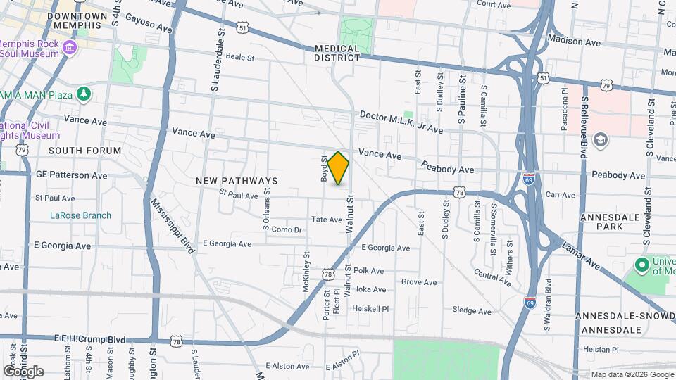 753 Kings Alley Map and Location Details