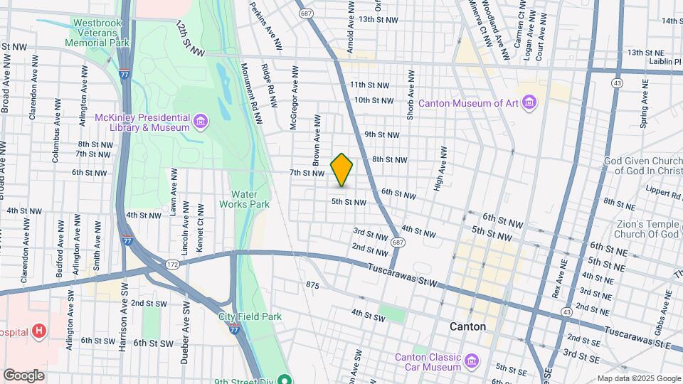 1120 6th St NW Map and Location Details