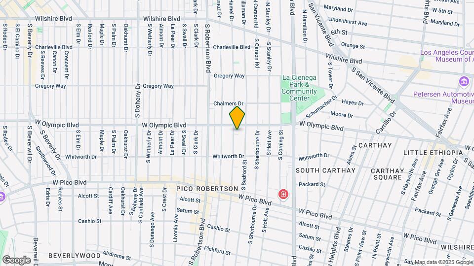 1016 Shenandoah St, Unit 5 Map and Location Details
