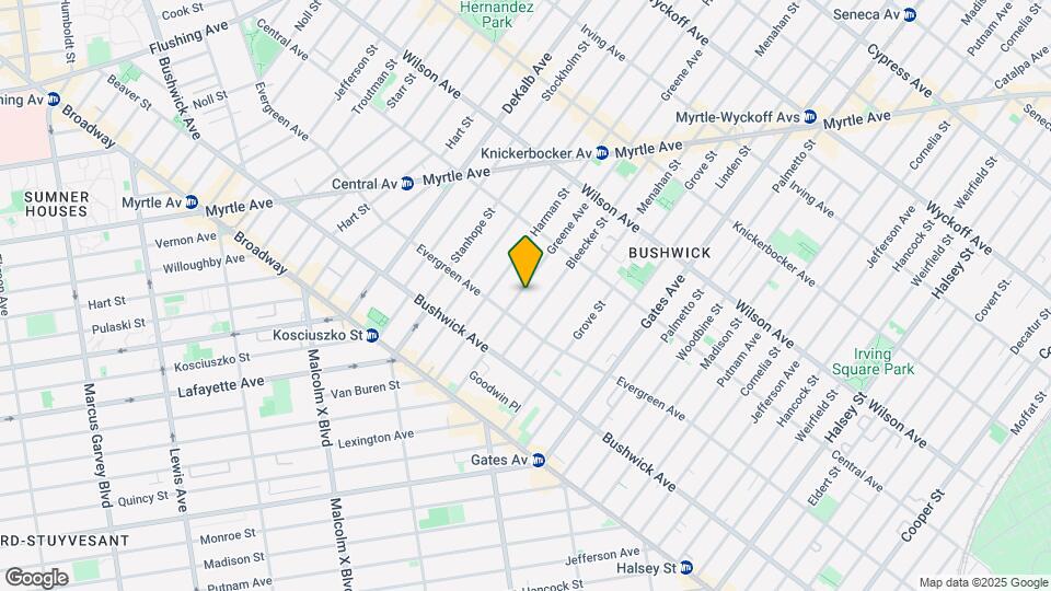 1168 Greene Avenue Mapa y Detalles de la Ubicación