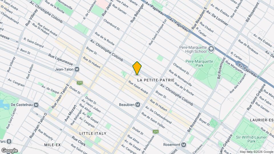 6661 Boyer Rue Map and Location Details