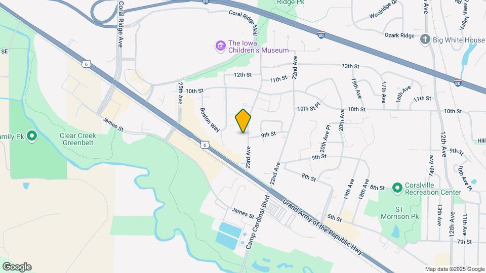 Glenwood Condominium Apartments Map and Location Details