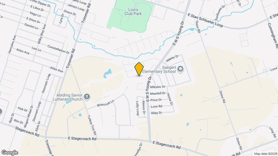 5906 Chuckwagon Cir Map and Location Details