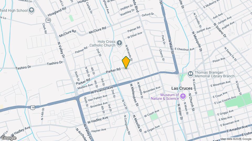 1029-1031 N Melendres St Map and Location Details