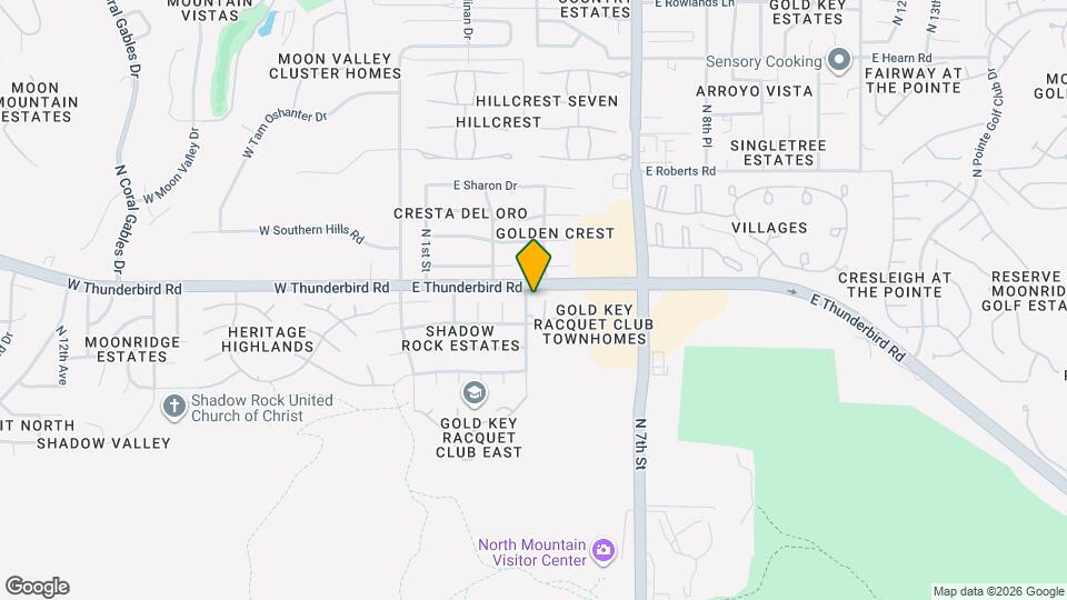 13238 N 3rd Pl Map and Location Details