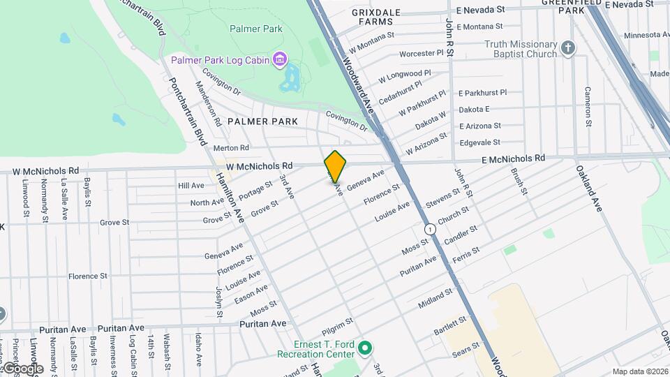 106 Geneva Ave Mapa y Detalles de la Ubicación