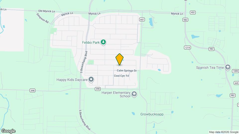 603 Willow View Way Map and Location Details