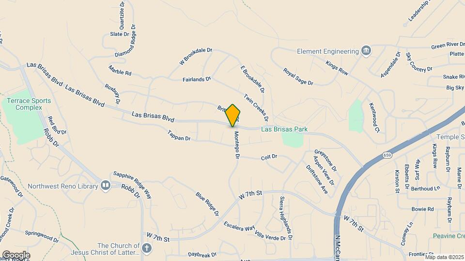 2789 Montego Dr Map and Location Details