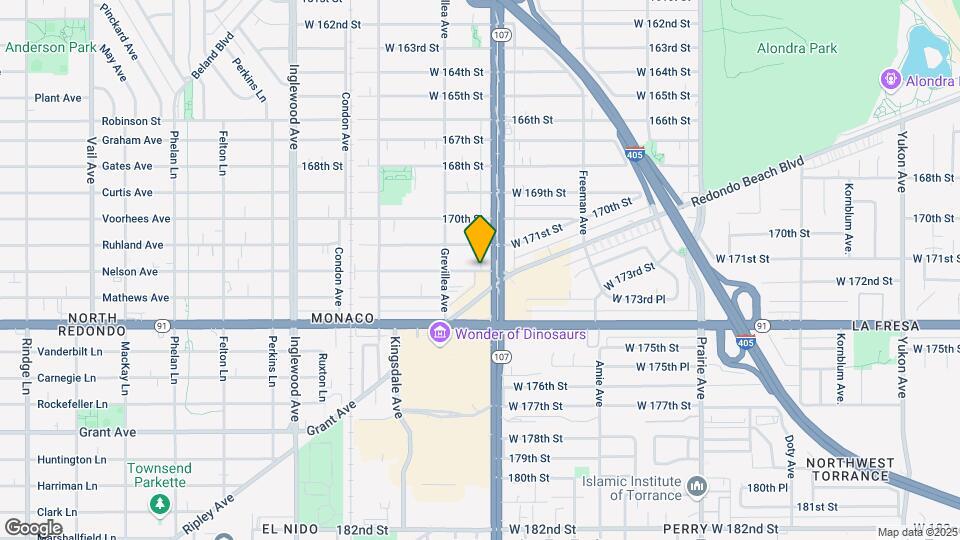 4425 W 172nd St Map and Location Details