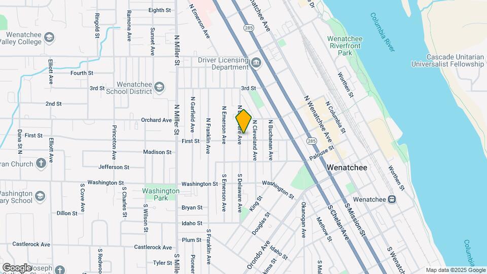 516 1st St Map and Location Details
