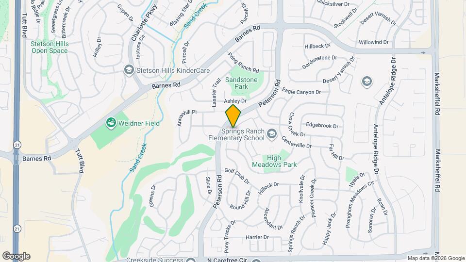 6944 Ash Creek Heights Map and Location Details