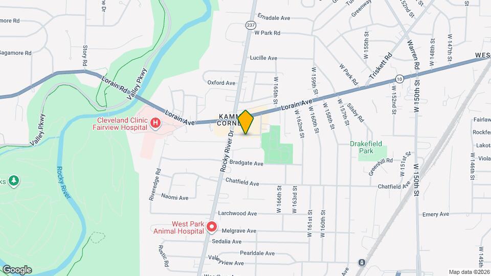 17003 Albers Ave Map and Location Details