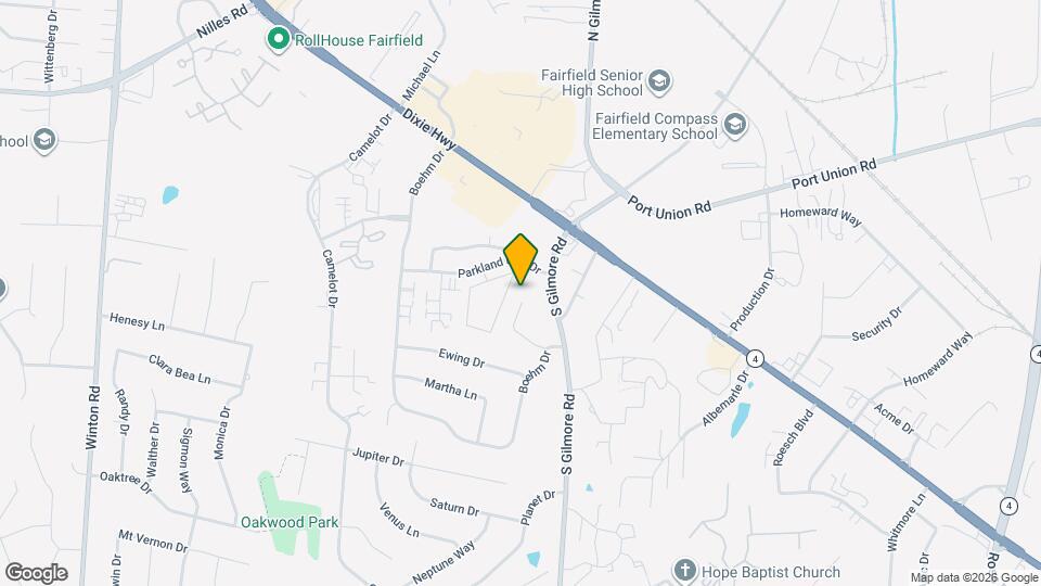 5795 Reserve Ct Map and Location Details