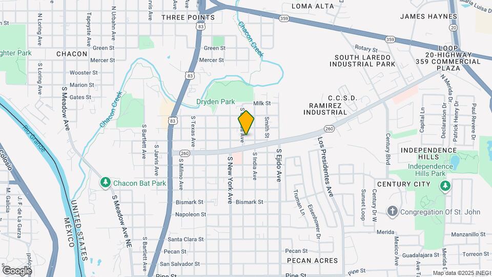 3002 Blaine St Map and Location Details