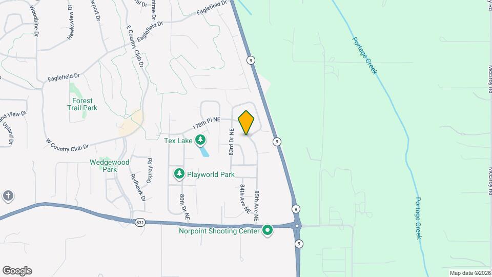 8410 178th Pl NE Map and Location Details