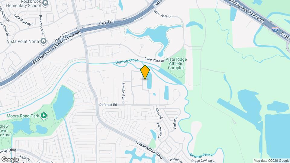 712 Castle Creek Dr Map and Location Details