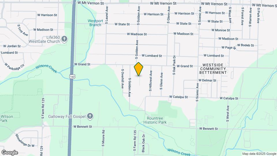 1053 S Colgate Ave Map and Location Details