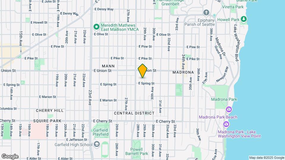 1111 29th Ave Mapa y Detalles de la Ubicación