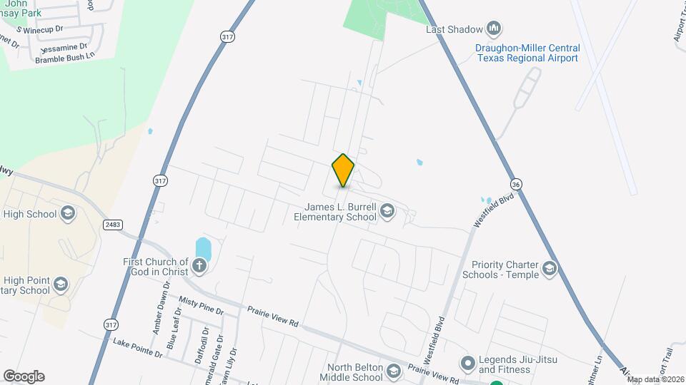 2211 Hornbeam St Map and Location Details