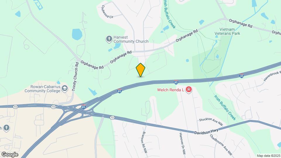 1413 Old Rivers Rd Mapa y Detalles de la Ubicación