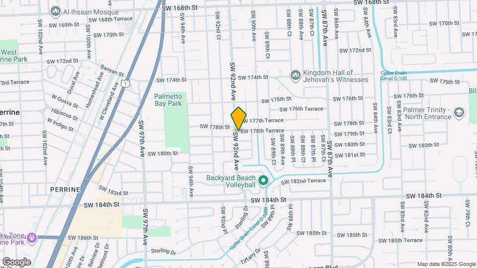 9150 SW 178th Terrace Map and Location Details