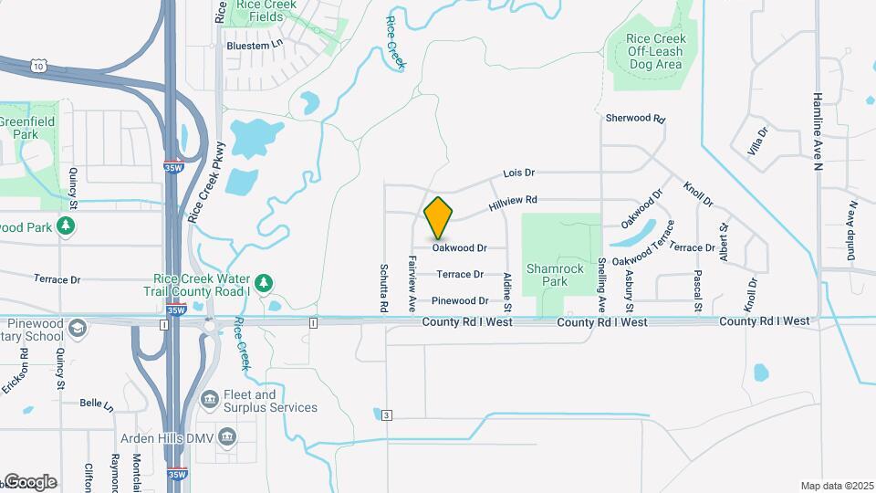 1746 Oakwood Dr Map and Location Details