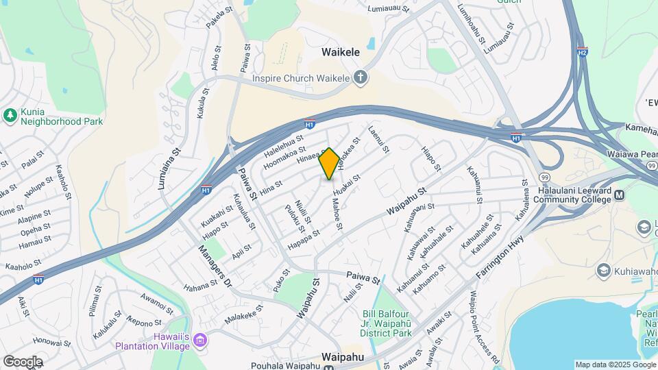 94-530 Mahoe St Map and Location Details