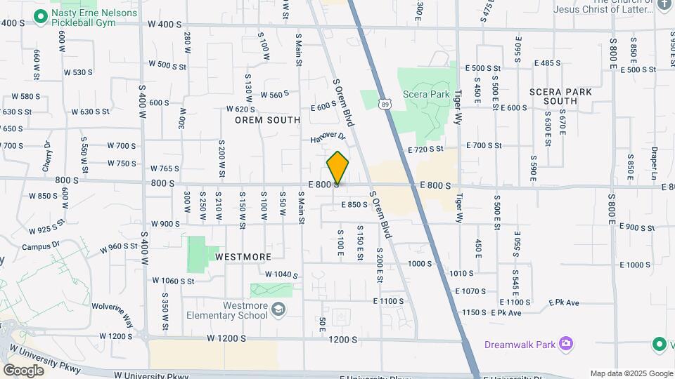 813 S 75 E St, Unit Room One Map and Location Details