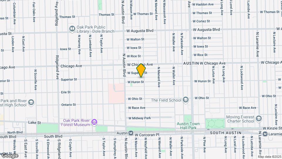 5910 W Huron St Map and Location Details