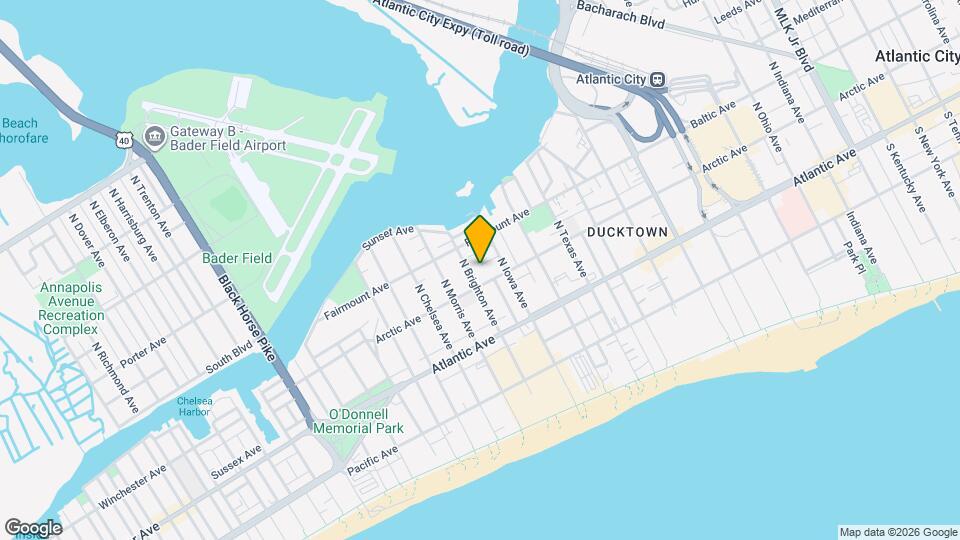 101 N Brighton Ave Mapa y Detalles de la Ubicación