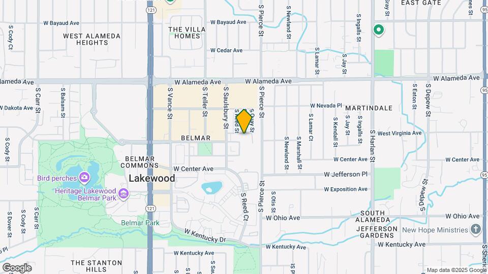 6956 W Virginia Pl Map and Location Details