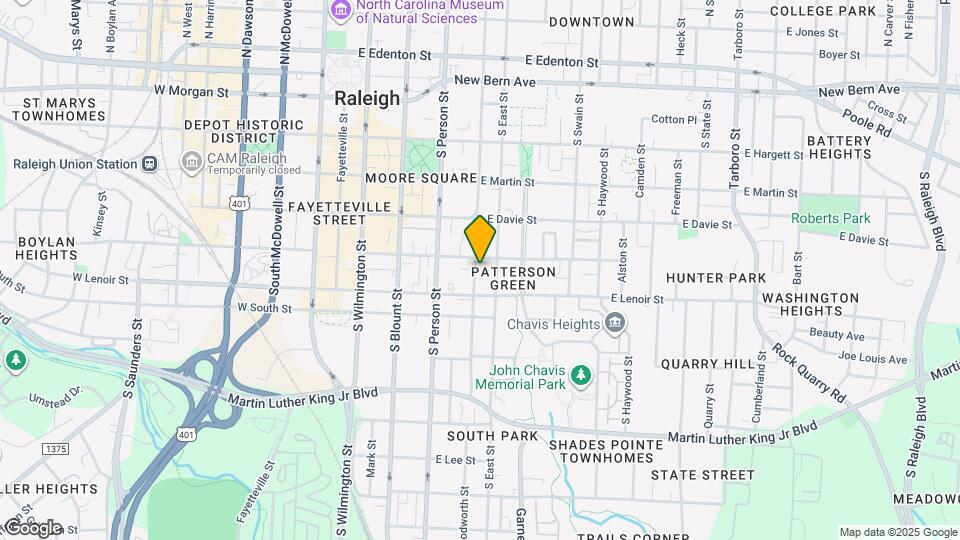 511 S Bloodworth St Map and Location Details