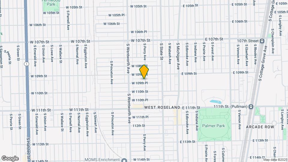 100-102 W 109th Pl Map and Location Details