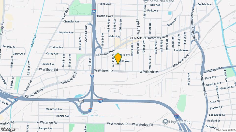 2338 16th St SW Map and Location Details