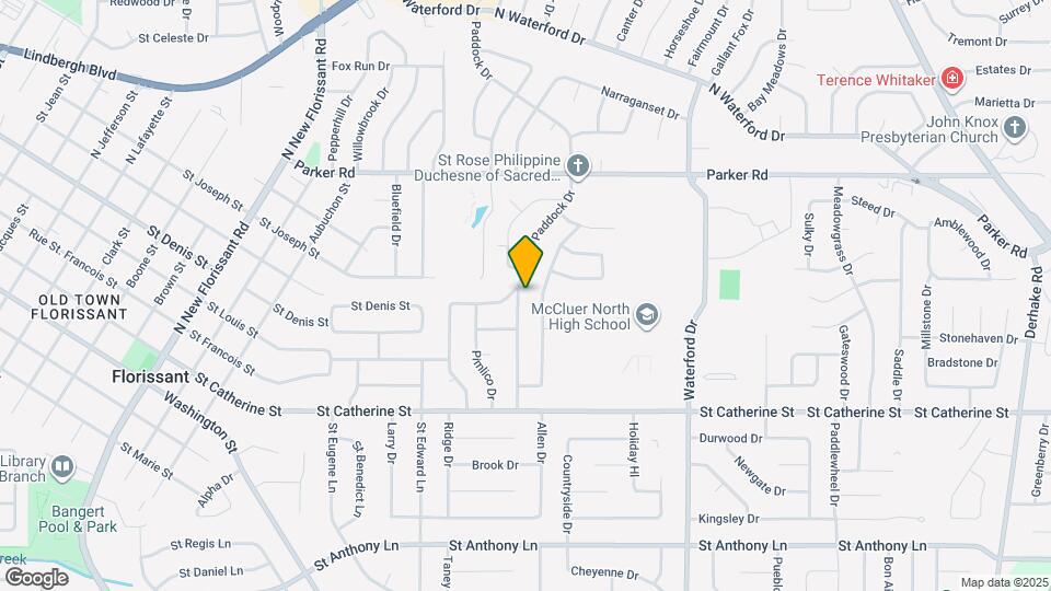 900 Paddock Dr Map and Location Details