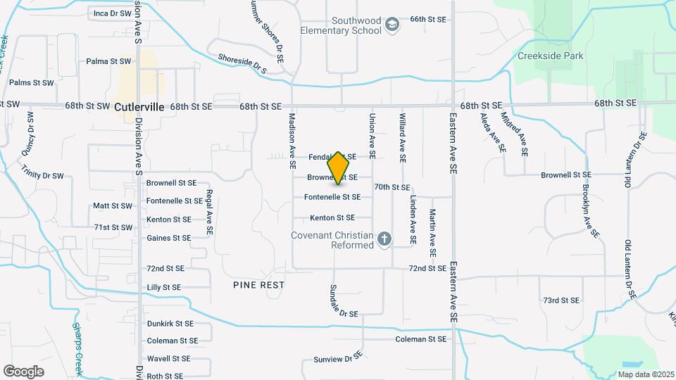 507 Fontenelle St SE Map and Location Details