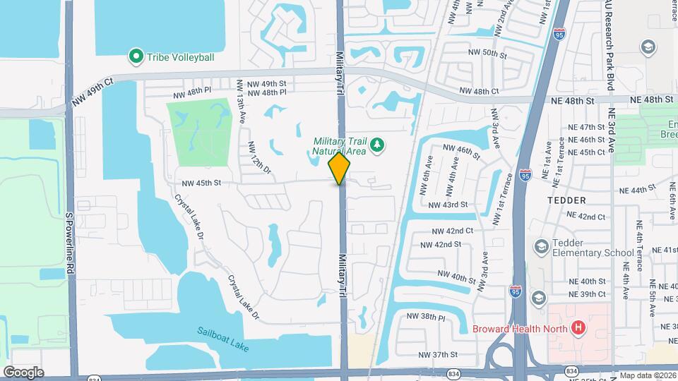 Crystal Pointe Apartments Map and Location Details