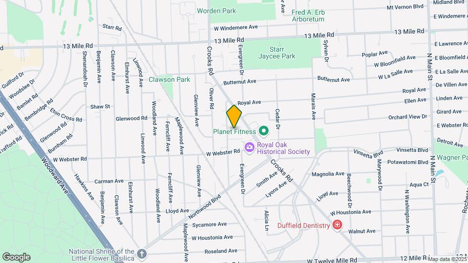 2614 Galpin Ave Mapa y Detalles de la Ubicación