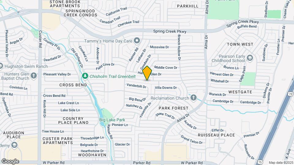 1324 Whitehall Dr Map and Location Details